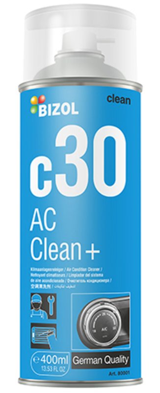 Очиститель кондиционера Bizol AC Clean+ c30 Air, 0,4 л - Фото 1