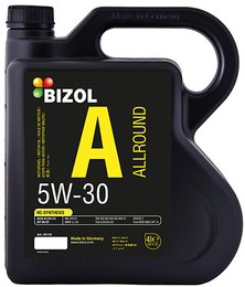 Моторное масло Bizol Allround 5W-30, 4 л