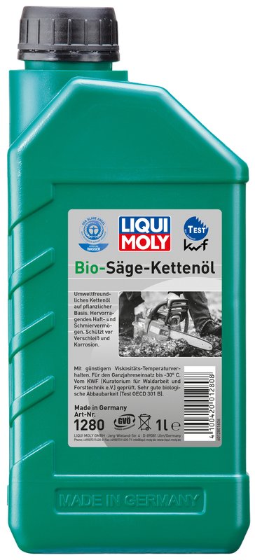 Биоразлагаемое масло для бензопил Liqui Moly Bio-Sagekettenoil, 1 л - Фото 1