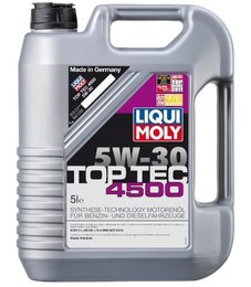 Моторное масло Liqui Moly Top Tec 4500 5W-30, 5 л