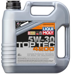 Моторное масло Liqui Moly Top Tec 4200 5W-30 (VW Audi), 4 л