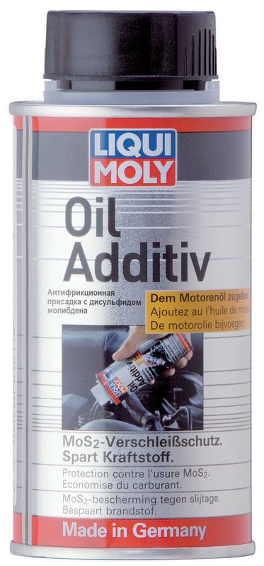 Антифрикционная присадка в масло c MoS Liqui Moly Oil Additiv 2, 0,125 л - Фото 1 Антифрикционная присадка в масло c MoS Liqui Moly Oil Additiv 2, 0,125 л - Фото 1