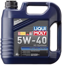 Моторное масло Liqui Moly Optimal Synth 5W-40, 4 л