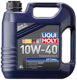 Моторное масло Liqui Moly Optimal 10W-40, 4 л