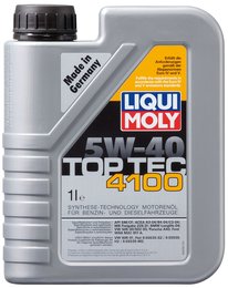 Моторное масло Liqui Moly Top Tec 4100 5W-40, 1 л