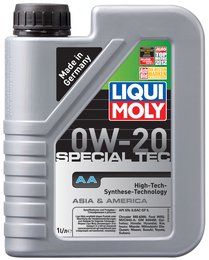 Моторное масло Liqui Moly Special Tec AA 0W-20, 1 л