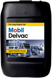 Моторное масло Mobil Delvac Super 1400 E 15W-40, 20 л