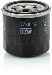 Масляный фильтр Mann Filter W6018