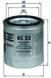 Топливный фильтр Knecht KC22