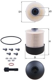Топливный фильтр Mahle Original KX338/28D