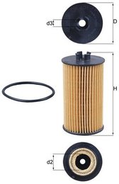 Масляный фильтр Mahle Original OX401D