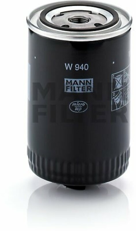 Масляный фильтр Mann Filter W940 - Фото 1 Масляный фильтр Mann Filter W940 - Фото 1