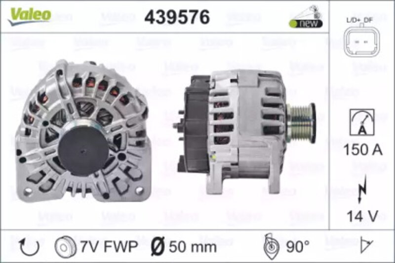 Генератор Valeo 439576 - Фото 1