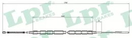 Трос LPR C0657B, стояночная тормозная система