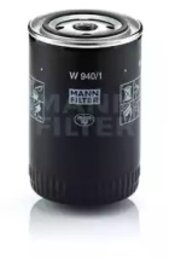 Масляный фильтр Mann Filter W940/1, Гидрофильтр, автоматическая коробка передач, Фильтр, Гидравличе