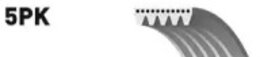 Поликлиновой ремень Gates 5PK1335 5PK1334 Micro-V® Horizon