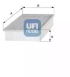 Воздушный фильтр UFI 30.107.00
