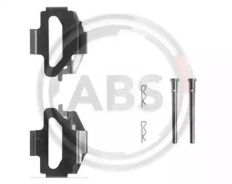 Комплектующие A.B.S. 1141Q, колодки дискового тормоза - Фото 1 Комплектующие A.B.S. 1141Q, колодки дискового тормоза - Фото 1