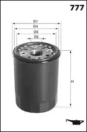Масляный фильтр MECAFILTER Mecafilter ELH4184
