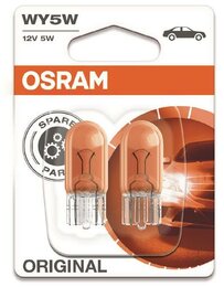 Лампа накаливания Osram Original WY5W 12V W2,1X9,5D 2 шт. Блистер