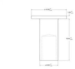 Заклепка Beral 93252 8x18, накладки барабанного тормоза Federal-Mogul