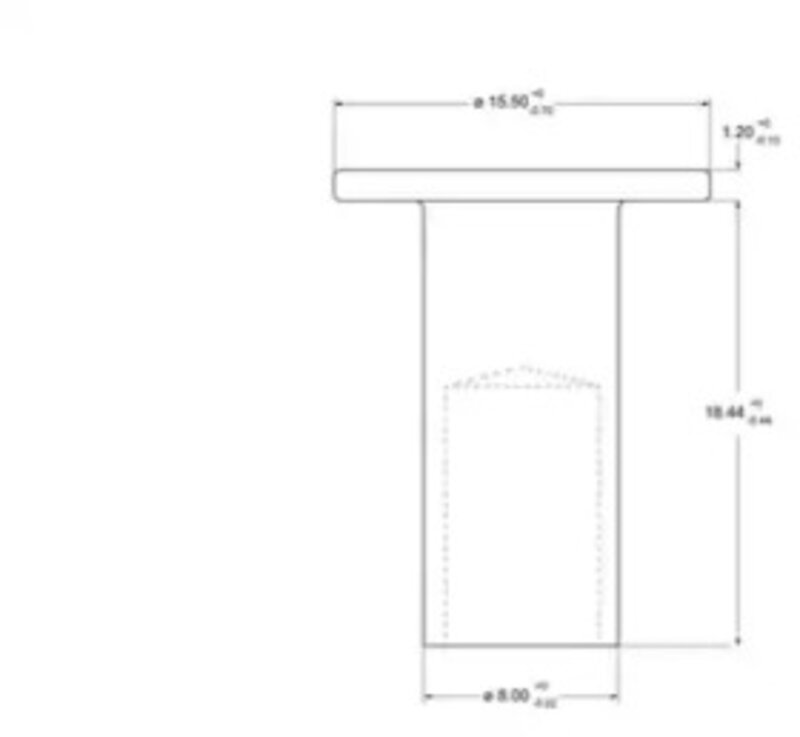 Заклепка Beral 93252 8x18, накладки барабанного тормоза Federal-Mogul - Фото 1 Заклепка Beral 93252 8x18, накладки барабанного тормоза Federal-Mogul - Фото 1