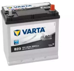 Аккумулятор Varta Black Dynamic B23 45 A-h 300 A (-+, R) Asia