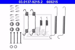 Комплектующие ATE 03.0137-9215.2 669215, тормозная колодка