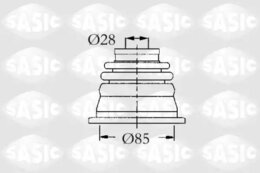 Комплект пылника Sasic 4003451, приводной вал