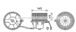 Электродвигатель AVA Quality Cooling AI8375, вентиляция салона