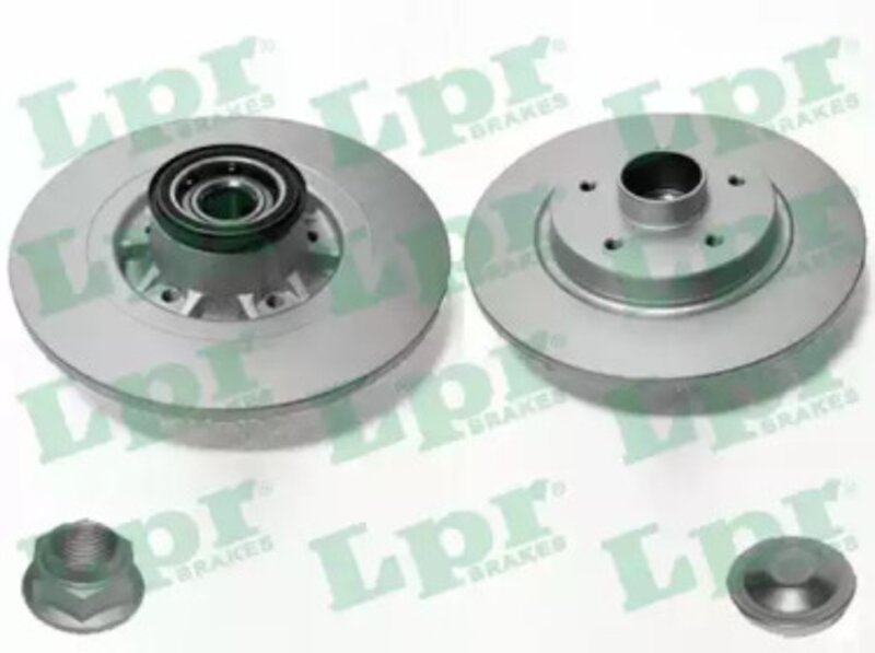 Тормозной диск LPR R1070PCA - Фото 1