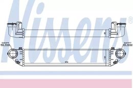 Интеркулер Nissens 96714
