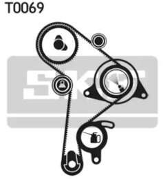 Комплект ремня ГРМ SKF VKMA01013 VKM11014