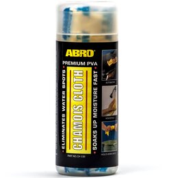 Салфетка замшевая Abro CH-330 Chamois Cloth 42x30 см в тубе малая