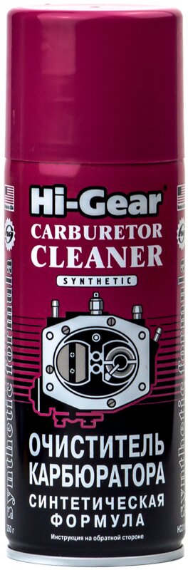 Очиститель карбюратора. Синтетическая формула Hi-Gear HG3116, 354 г - Фото 1 Очиститель карбюратора. Синтетическая формула Hi-Gear HG3116, 354 г - Фото 1