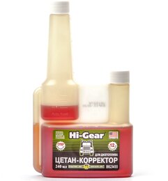 Цетан-Корректор для дизтоплива Hi-Gear HG3411, с SMT2 (12 обработок), 240 мл