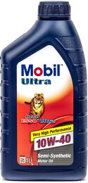 Моторное масло Mobil Ultra 10W-40, 1 л