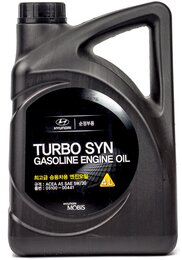 Моторное масло Mobis Turbo Syn SAE 5W-30, API SM, 4 л