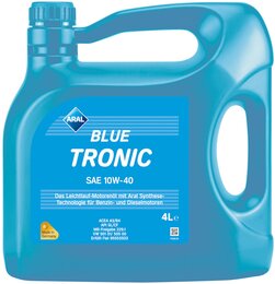 Моторное масло Aral BlueTronic SAE 10W-40, 4 л