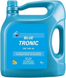 Моторное масло Aral BlueTronic SAE 10W-40, 5 л