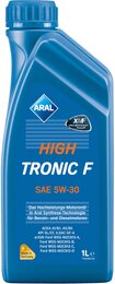 Моторное масло Aral HighTronic F SAE 5W-30 (ACEA A5/B5), 1 л
