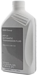 Жидкость для АКПП BMW 83222289720 ATF-3+ Automatic Transmission Fluid, 1 л