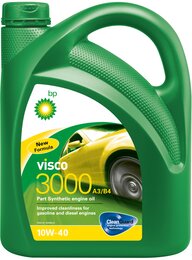 Полусинт. моторное масло BP Visco 3000 A3/B4 10W-40, 4 л