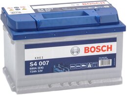 Аккумулятор Bosch S4007 72 Ah 680 A (-+, R)