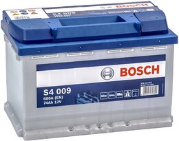 Аккумулятор Bosch S4009 74 Ah 680 A (+-, L)