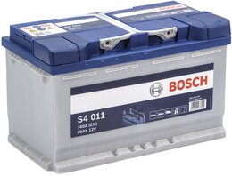 Аккумулятор Bosch S4011 80 Ah 740 A (-+, R)
