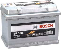 Аккумулятор Bosch S5008 77 Ah 780 A (-+
