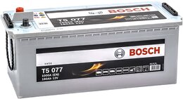 Аккумулятор Bosch T5077 180 Ah 1000 A (+-, L)