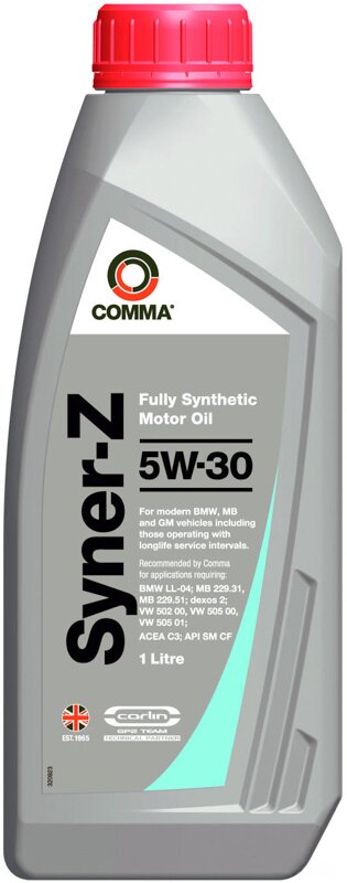 Моторное масло Comma Syner-Z 5W-30, 1 л - Фото 1 Моторное масло Comma Syner-Z 5W-30, 1 л - Фото 1