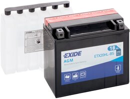 Аккумулятор Exide Bike AGM 18 Ah 12 V 270 A (-+, R)